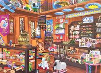 Corner Piece The Toy Shop - puzzle image
