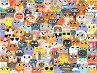 Crocodile Creek Lots of Cats - puzzle image