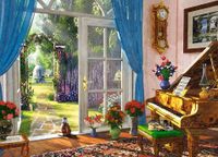 Crown Doorway Room View - puzzle image