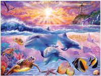 Crown Point Graphics Tropical Sunrise - puzzle image