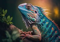 Dino Leguán - obrázek puzzlí