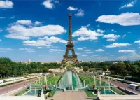 Dino Eiffelova věž, Paříž - obrázek puzzlí