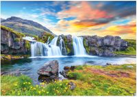 Dino Islandský vodopád - obrázek puzzlí