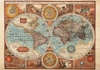 Dino Map of the World 1626 - puzzle image