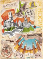 Dodo Harry Potter: Hogwarts School and Quidditch Pitch - puzzle image