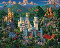 Dowdle Imaginary Dragons - obrázek puzzlí