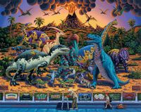 Dowdle Dinosaur Museum - obrázek puzzlí