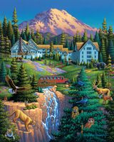 Dowdle Mount Rainier - puzzle image