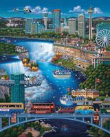 Dowdle Niagara Falls - obrázek puzzlí
