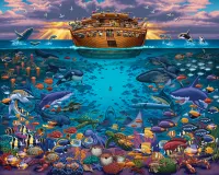 Dowdle Noah's Ark Under the Sea - puzzle image