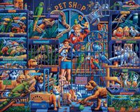 Dowdle Pet Shop - obrázek puzzlí