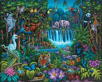 Dowdle Wild Jungle - obrázek puzzlí