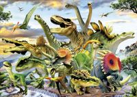 Educa Dinosaurs - puzzle image