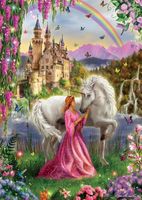 Educa Fairy and Unicorn - obrázek puzzlí