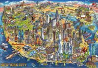 Educa New York City Map - obrázek puzzlí