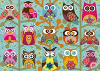 Educa Owls - obrázek puzzlí