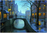Educa Rainy Evening - imagen del puzzle