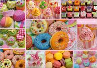 Educa Sweet Party Collage - puzzle image