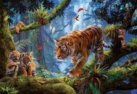 Educa Tigers in the Tree - puzzle image