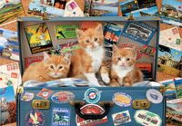 Educa Travelling Kittens - obrázek puzzlí