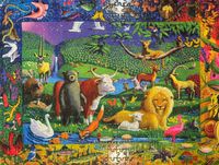 EeBoo Peaceable Kingdom - puzzle image
