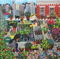 EeBoo Urban Gardening - puzzle image