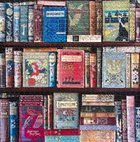 EeBoo Vintage Library - obrázek puzzlí