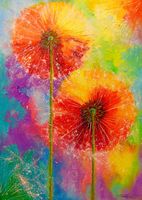 Enjoy Dandelions - obrázek puzzlí