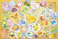 Ensky Pokemon Postage Stamp Character Art - puzzle image