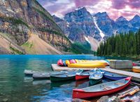 Eurographics Canoes on the Lake - puzzle image