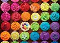 Eurographics Cupcake Rainbow - obrázek puzzlí