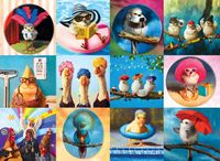 Eurographics Funny Birds - puzzle image
