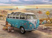 Eurographics The Love & Hope VW Bus - obrázek puzzlí