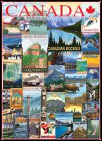 Eurographics Travel Canada - Vintage Posters - puzzle image