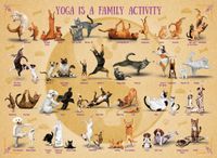 Eurographics Yoga is a Family Activity - obrázek puzzlí