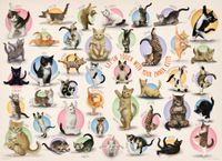 Eurographics Yoga Kittens - puzzle image