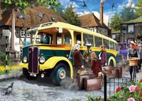 Falcon Catching the Bus - obrázek puzzlí