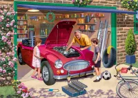 Falcon Grandad's Garage - obrázek puzzlí