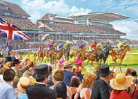 Falcon Racing to the Finish - puzzle image