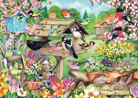 Falcon Spring Garden Birds - obrázek puzzlí