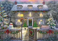 Falcon The Christmas Cottage - obrázek puzzlí