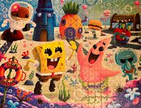 Funko Games SpongeBob Squarepants - obrázek puzzlí