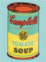 Galison Andy Warhol Soup Can Double-Sided - puzzle image