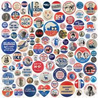Galison Button Up America - puzzle image