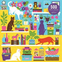 Galison Curious Cats - obrázek puzzlí