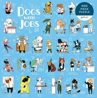 Galison Dogs with Jobs - obrázek puzzlí