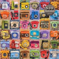 Galison Eastern Bloc Telephones - puzzle image