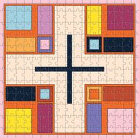 Galison Frank Lloyd Wright Textile Blocks: La Miniatura - puzzle image