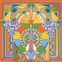 Galison Frank Lloyd Wright: Imperial Hotel Peacock Rug - obrázek puzzlí