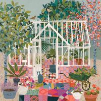 Galison Greenhouse Gardens - obrázek puzzlí